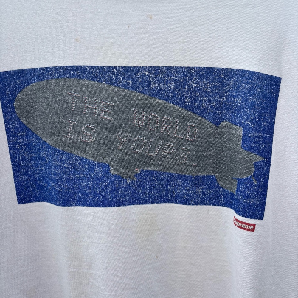 Supreme Scarface Blimp white tee size large - Picture 3 of 10
